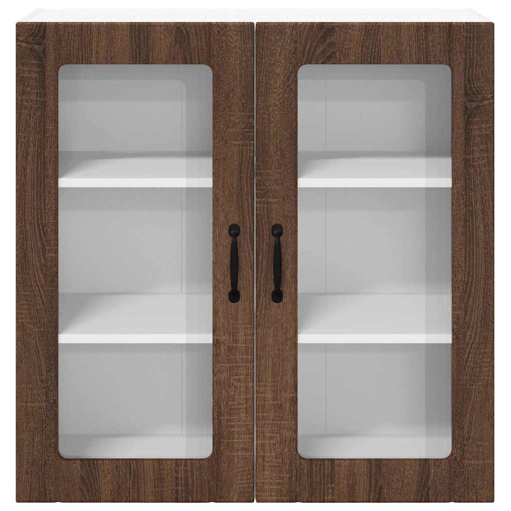 Keukenkast aan de muur Bruin Eiken 80 x 31 x 80 cm Bewerkt hout