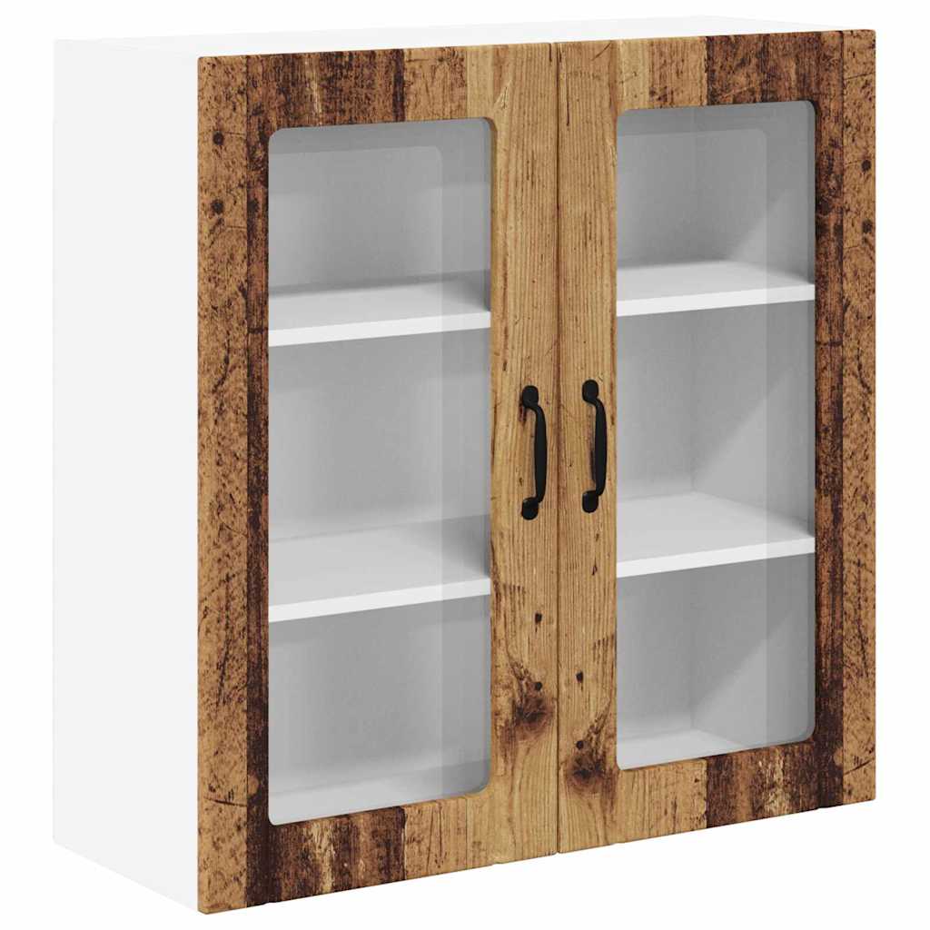 Keukenkast aan de muur Oud Hout 80 x 31 x 80 cm Bewerkt hout