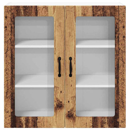 Keukenkast aan de muur Oud Hout 80 x 31 x 80 cm Bewerkt hout