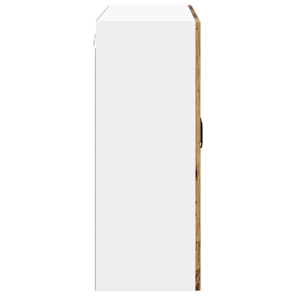 Keukenkast aan de muur Oud Hout 80 x 31 x 80 cm Bewerkt hout