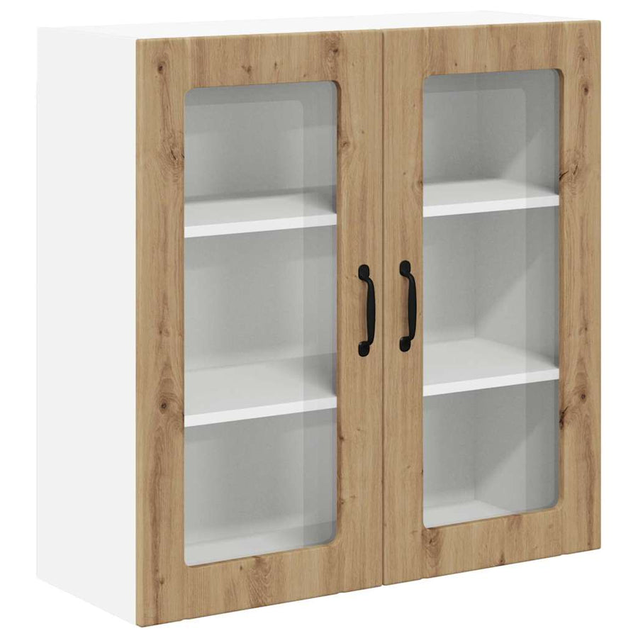 Keukenkast aan de muur met plank Artisan Eiken 80 x 31 x 80 cm