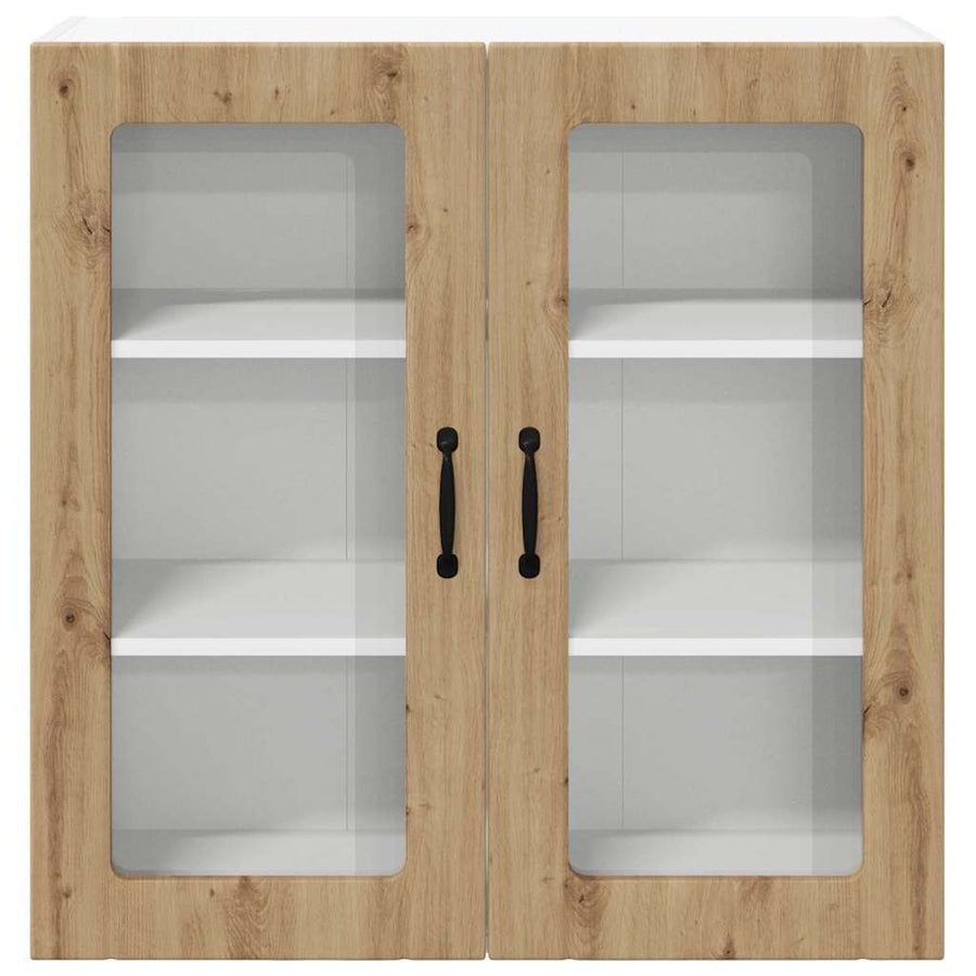 Keukenkast aan de muur met plank Artisan Eiken 80 x 31 x 80 cm