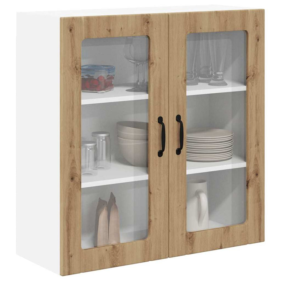 Keukenkast aan de muur met plank Artisan Eiken 80 x 31 x 80 cm