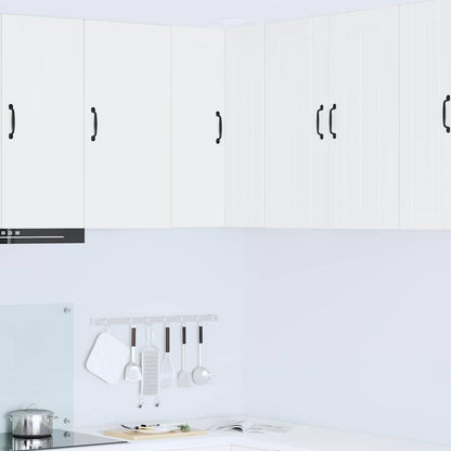 Keukenkast aan de muur Wit 57 x 57 x 80 cm Bewerkt hout