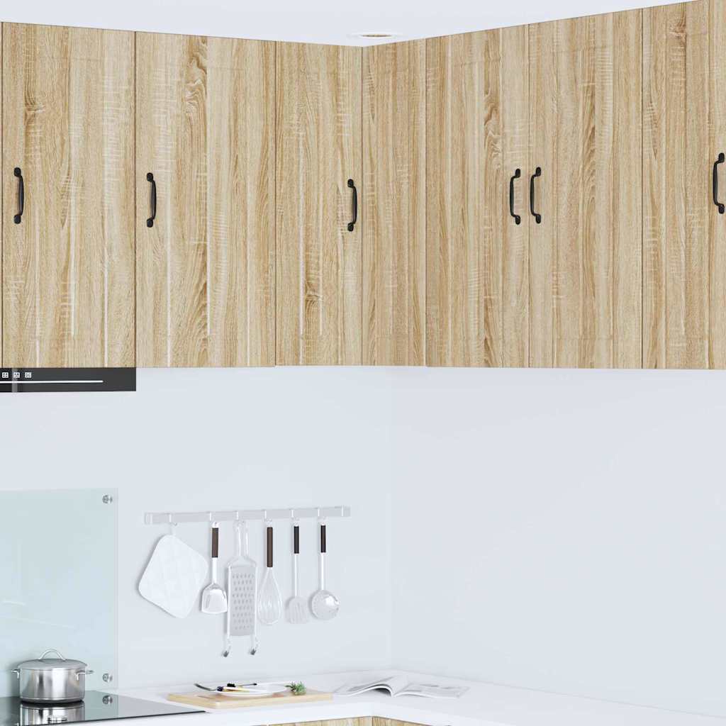Keukenkast aan de muur met plank Sonoma Eiken 57 x 57 x 80 cm