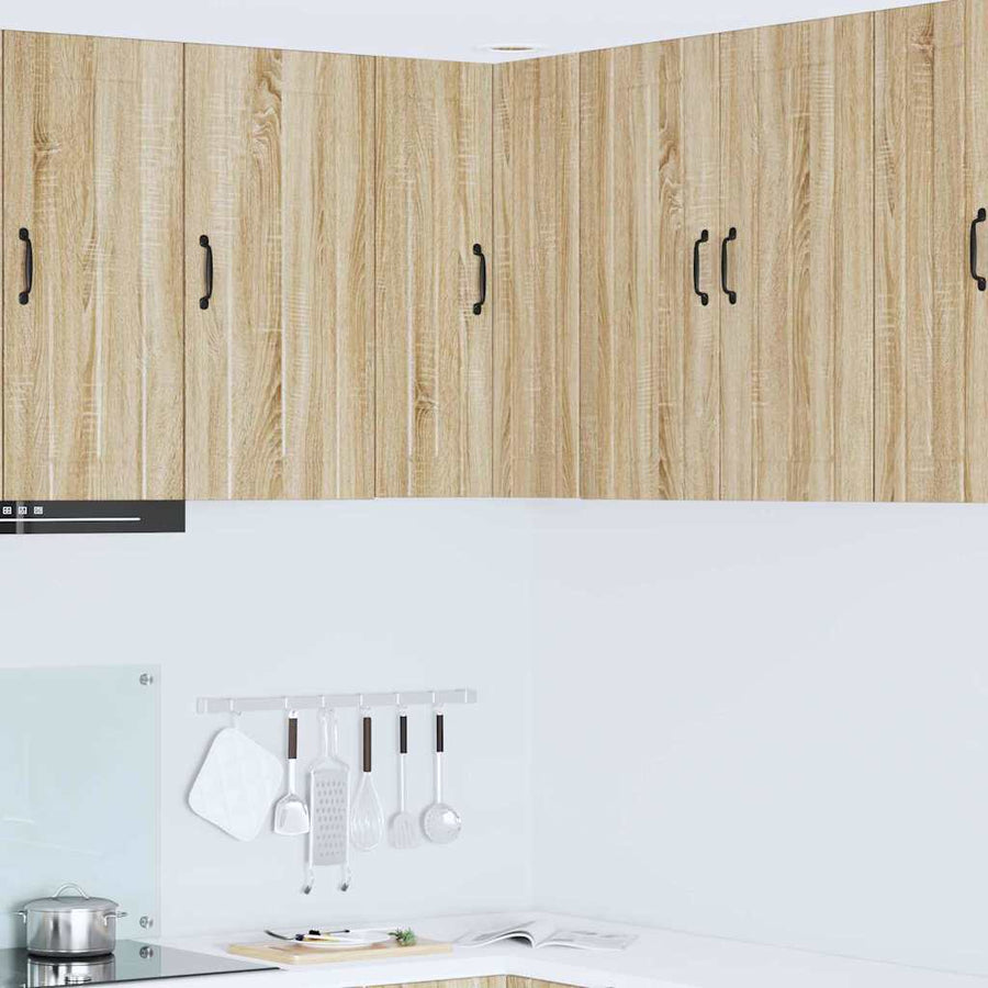 Keukenkast aan de muur met plank Sonoma Eiken 57 x 57 x 80 cm