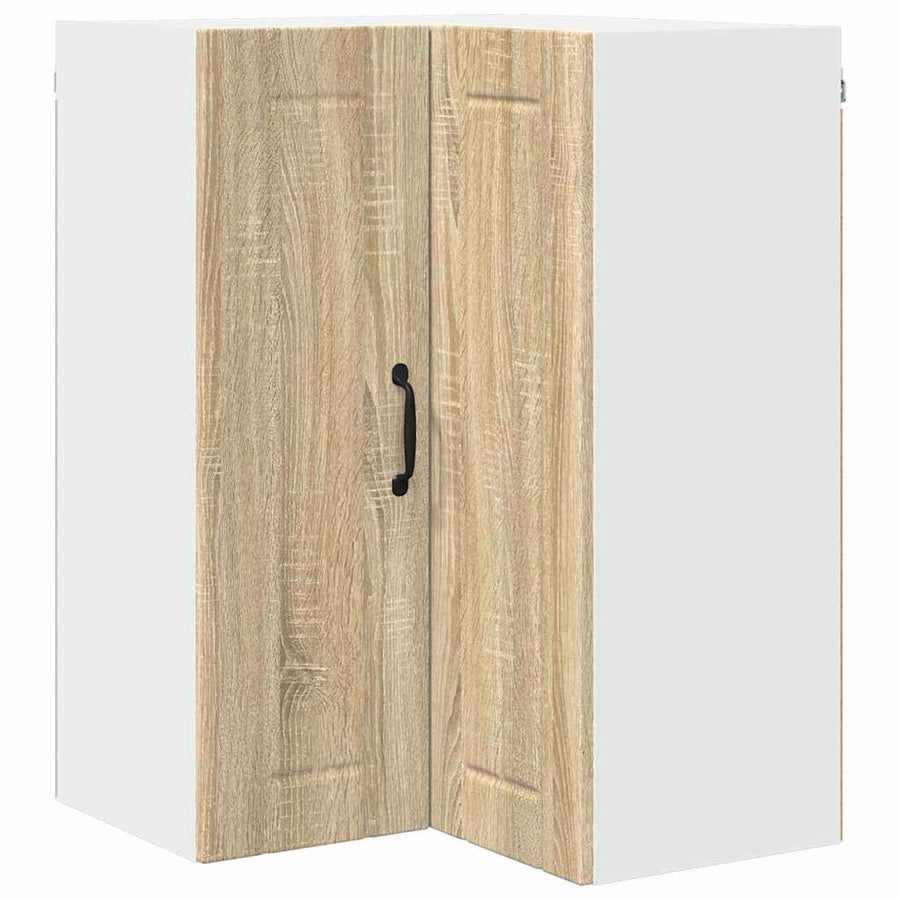 Keukenkast aan de muur met plank Sonoma Eiken 57 x 57 x 80 cm