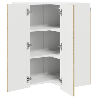 Keukenkast aan de muur met plank Sonoma Eiken 57 x 57 x 80 cm