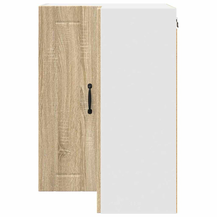 Keukenkast aan de muur met plank Sonoma Eiken 57 x 57 x 80 cm