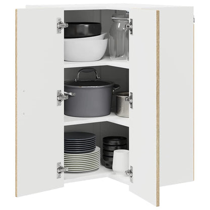 Keukenkast aan de muur met plank Sonoma Eiken 57 x 57 x 80 cm