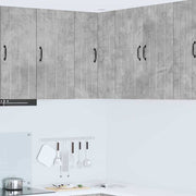Keukenkast 57x57x80 cm beton grijs bewerkt hout