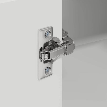 Keukenkast aan de muur met plank Hoogglans wit 57 x 57 x 80 cm