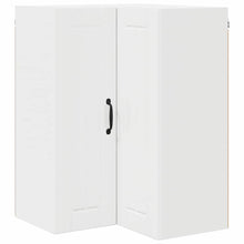 Keukenkast aan de muur met plank Hoogglans wit 57 x 57 x 80 cm