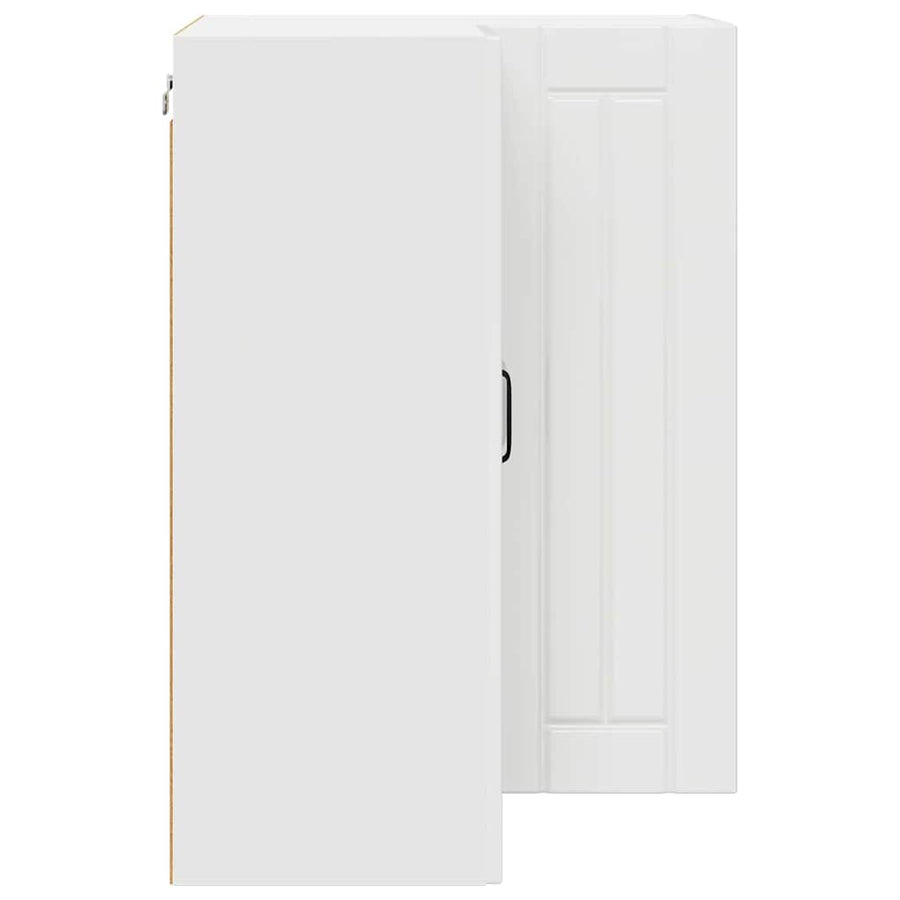 Keukenkast aan de muur met plank Hoogglans wit 57 x 57 x 80 cm