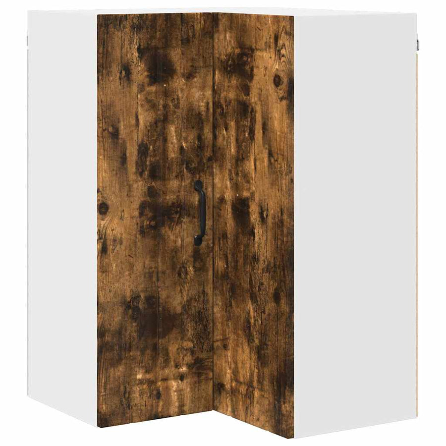 Keukenkast aan de muur met plank Gerookt eiken 57 x 57 x 80 cm