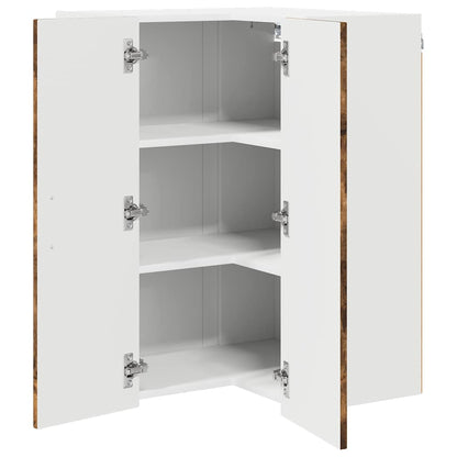 Keukenkast aan de muur met plank Gerookt eiken 57 x 57 x 80 cm