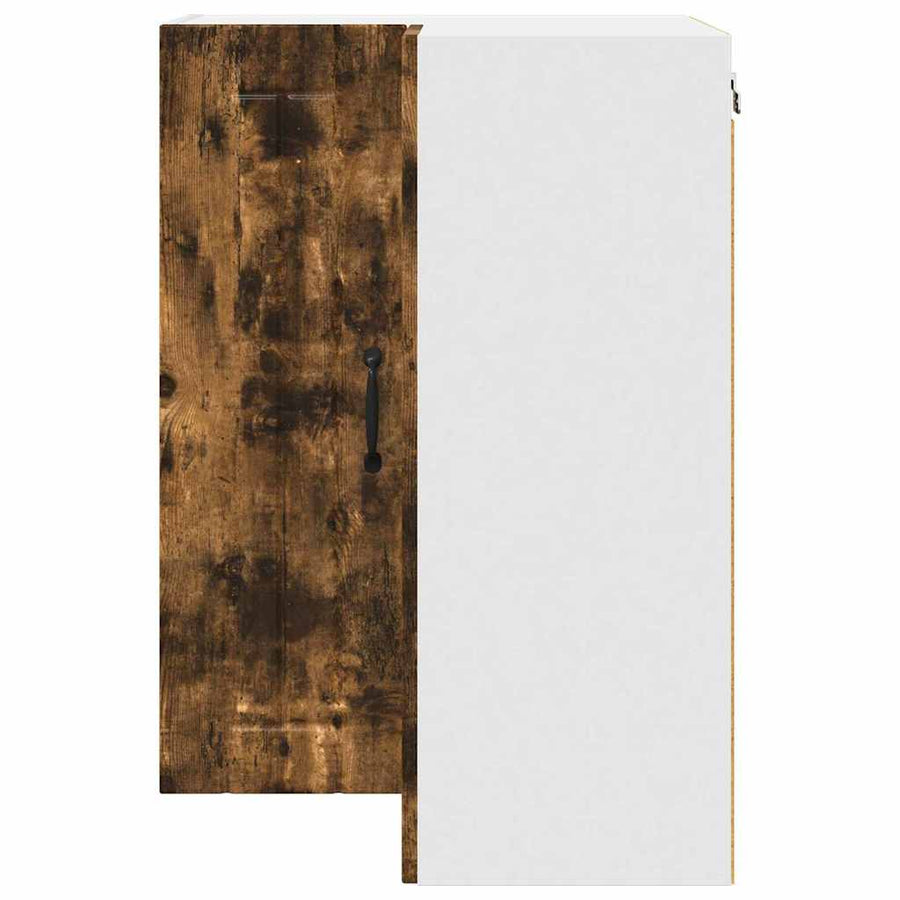 Keukenkast aan de muur met plank Gerookt eiken 57 x 57 x 80 cm