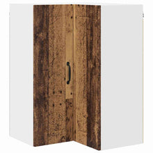 Keukenkast aan de muur Oud Hout 57 x 57 x 80 cm Bewerkt hout