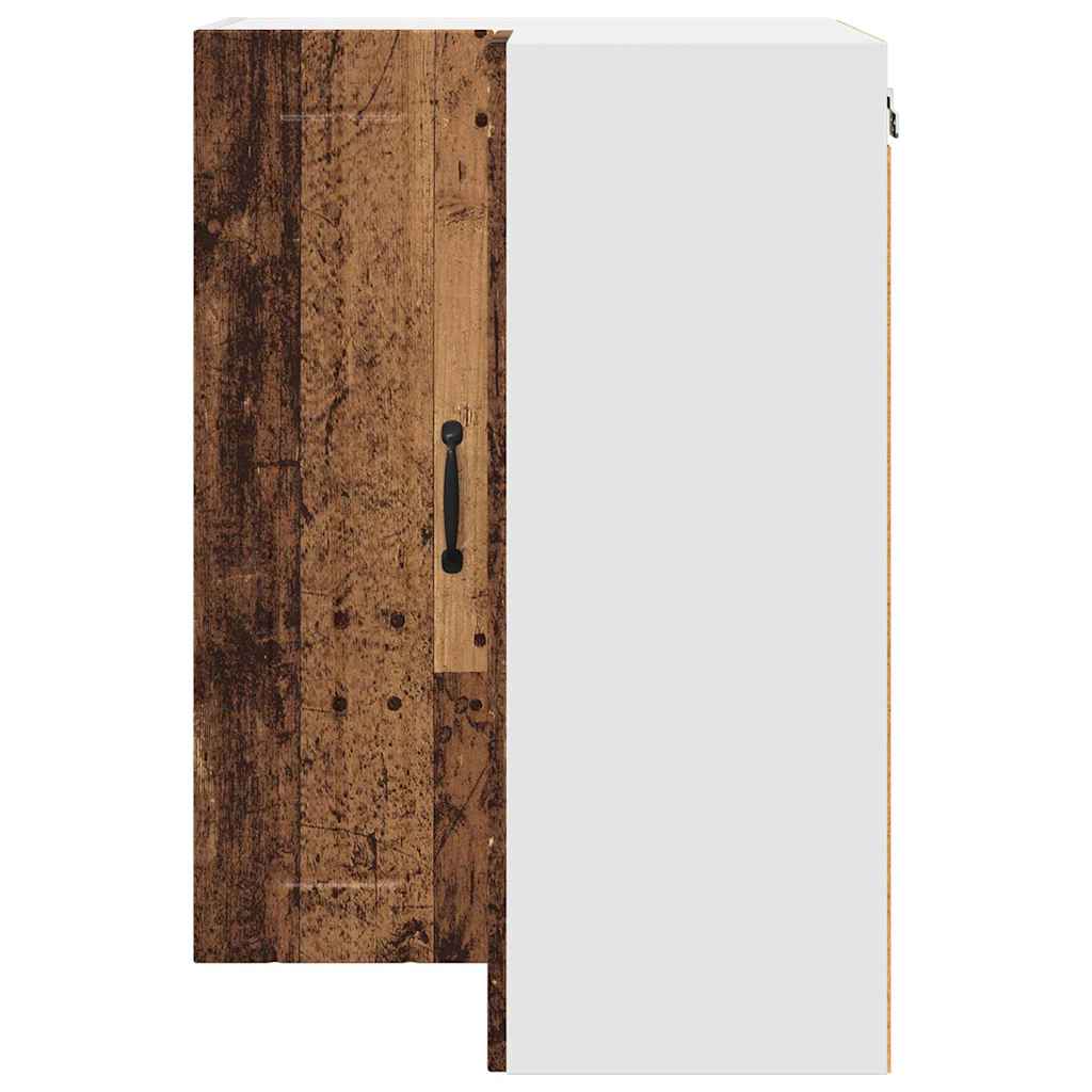 Keukenkast aan de muur Oud Hout 57 x 57 x 80 cm Bewerkt hout