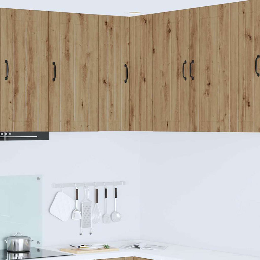 Keukenkast aan de muur met plank Artisan Eiken 57 x 57 x 80 cm