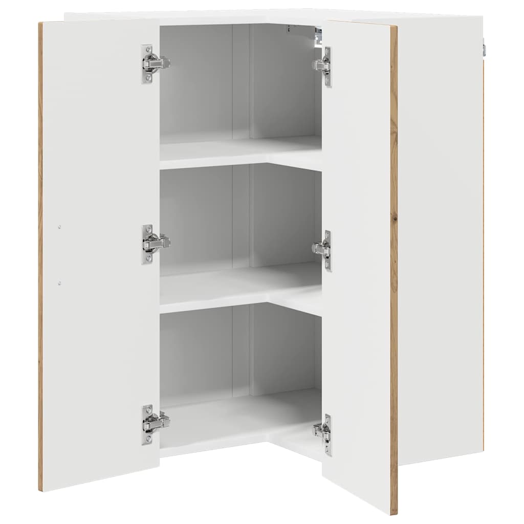 Keukenkast aan de muur met plank Artisan Eiken 57 x 57 x 80 cm