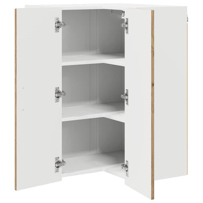 Keukenkast aan de muur met plank Artisan Eiken 57 x 57 x 80 cm
