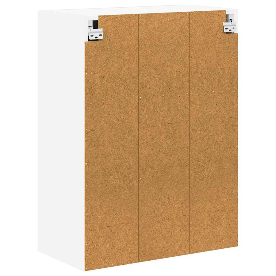 Keukenkast aan de muur Wit 60 x 31 x 80 cm Bewerkt hout
