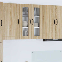 Keukenkast aan de muur met plank Sonoma Eiken 60 x 31 x 80 cm