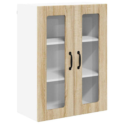 Keukenkast aan de muur met plank Sonoma Eiken 60 x 31 x 80 cm