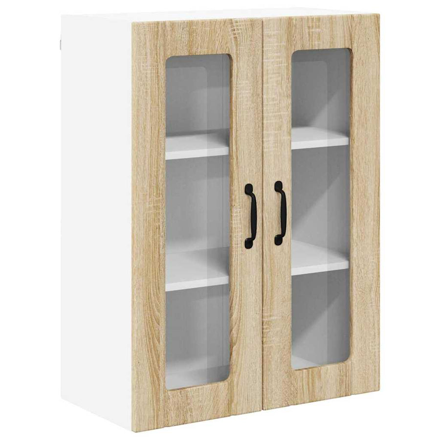 Keukenkast aan de muur met plank Sonoma Eiken 60 x 31 x 80 cm