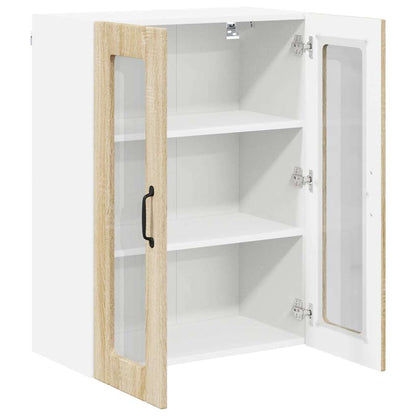 Keukenkast aan de muur met plank Sonoma Eiken 60 x 31 x 80 cm