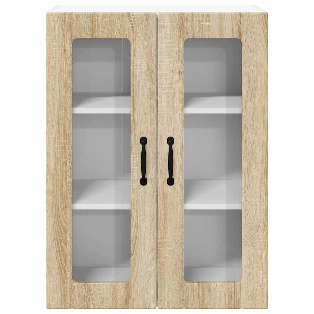 Keukenkast aan de muur met plank Sonoma Eiken 60 x 31 x 80 cm