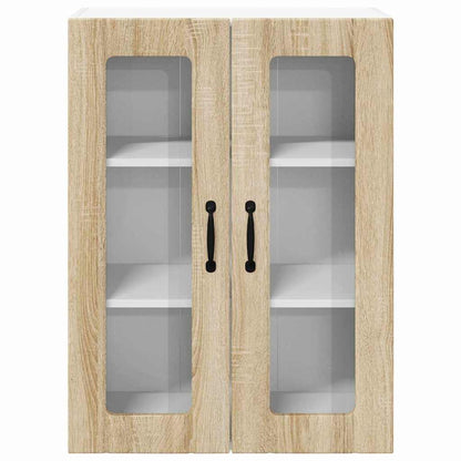 Keukenkast aan de muur met plank Sonoma Eiken 60 x 31 x 80 cm