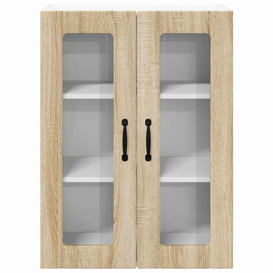 Keukenkast aan de muur met plank Sonoma Eiken 60 x 31 x 80 cm