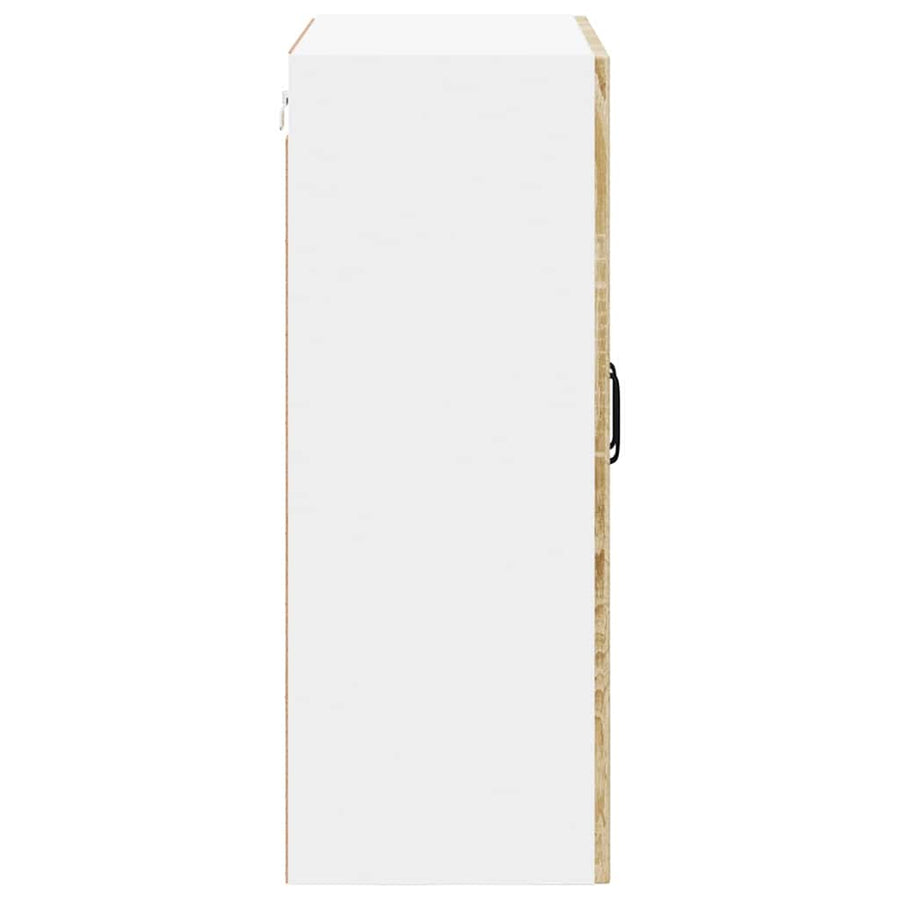 Keukenkast aan de muur met plank Sonoma Eiken 60 x 31 x 80 cm