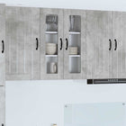 Keukenkast 60x31x80 cm beton grijs bewerkt hout