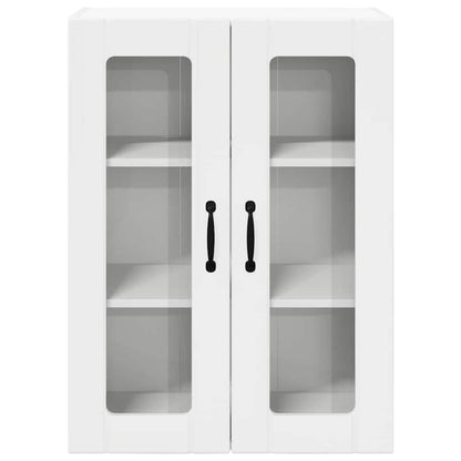 Keukenkast aan de muur met plank Hoogglans wit 60 x 31 x 80 cm