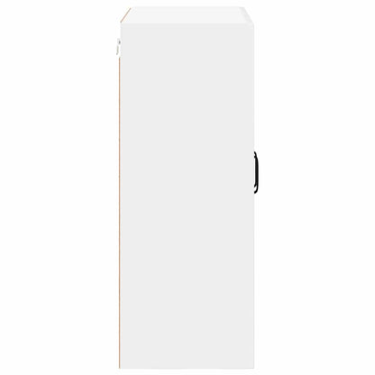 Keukenkast aan de muur met plank Hoogglans wit 60 x 31 x 80 cm