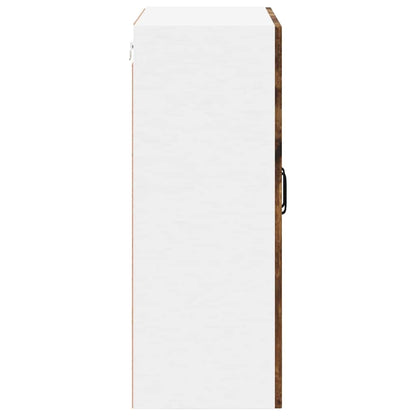 Keukenkast aan de muur met plank Gerookt eiken 60 x 31 x 80 cm