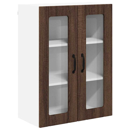 Keukenkast aan de muur Bruin Eiken 60 x 31 x 80 cm Bewerkt hout