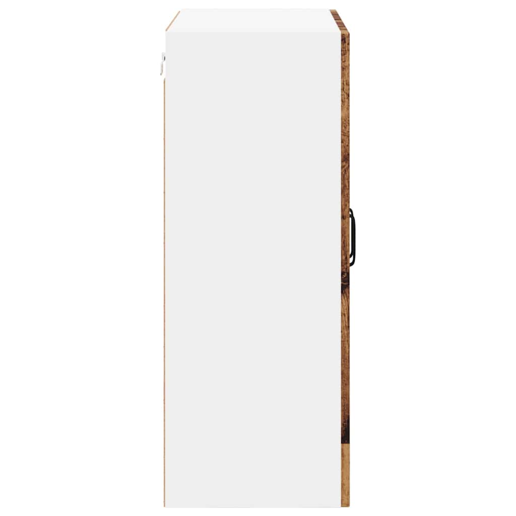 Keukenkast aan de muur Oud Hout 60 x 31 x 80 cm Bewerkt hout