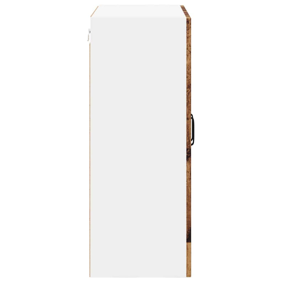 Keukenkast aan de muur Oud Hout 60 x 31 x 80 cm Bewerkt hout