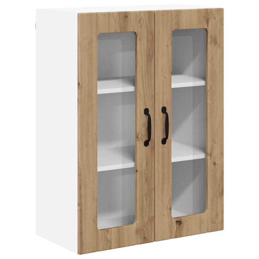 Keukenkast aan de muur met plank Artisan Eiken 60 x 31 x 80 cm