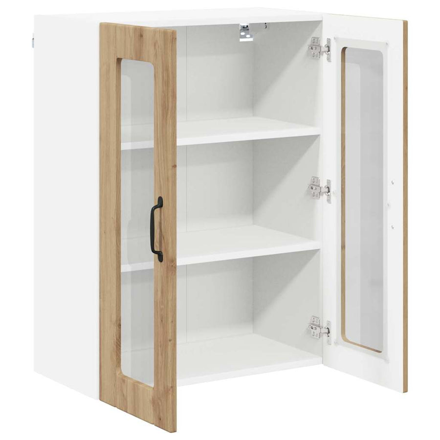 Keukenkast aan de muur met plank Artisan Eiken 60 x 31 x 80 cm