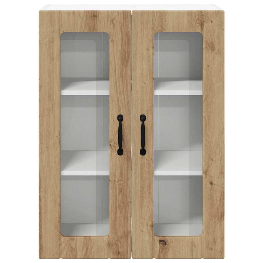 Keukenkast aan de muur met plank Artisan Eiken 60 x 31 x 80 cm
