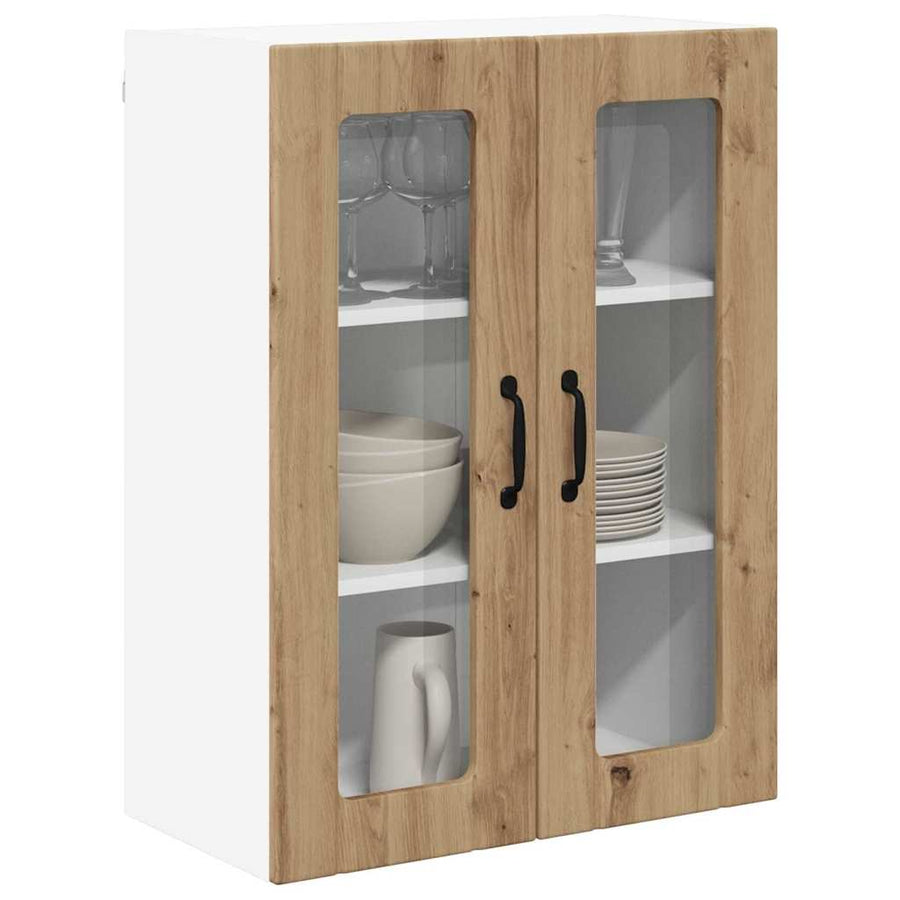 Keukenkast aan de muur met plank Artisan Eiken 60 x 31 x 80 cm