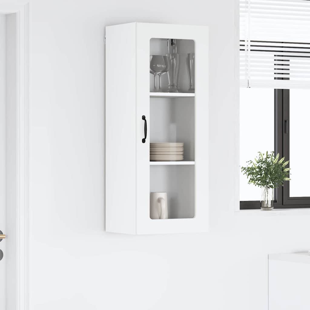 Keukenkast aan de muur Wit 40 x 31 x 100 cm Bewerkt hout