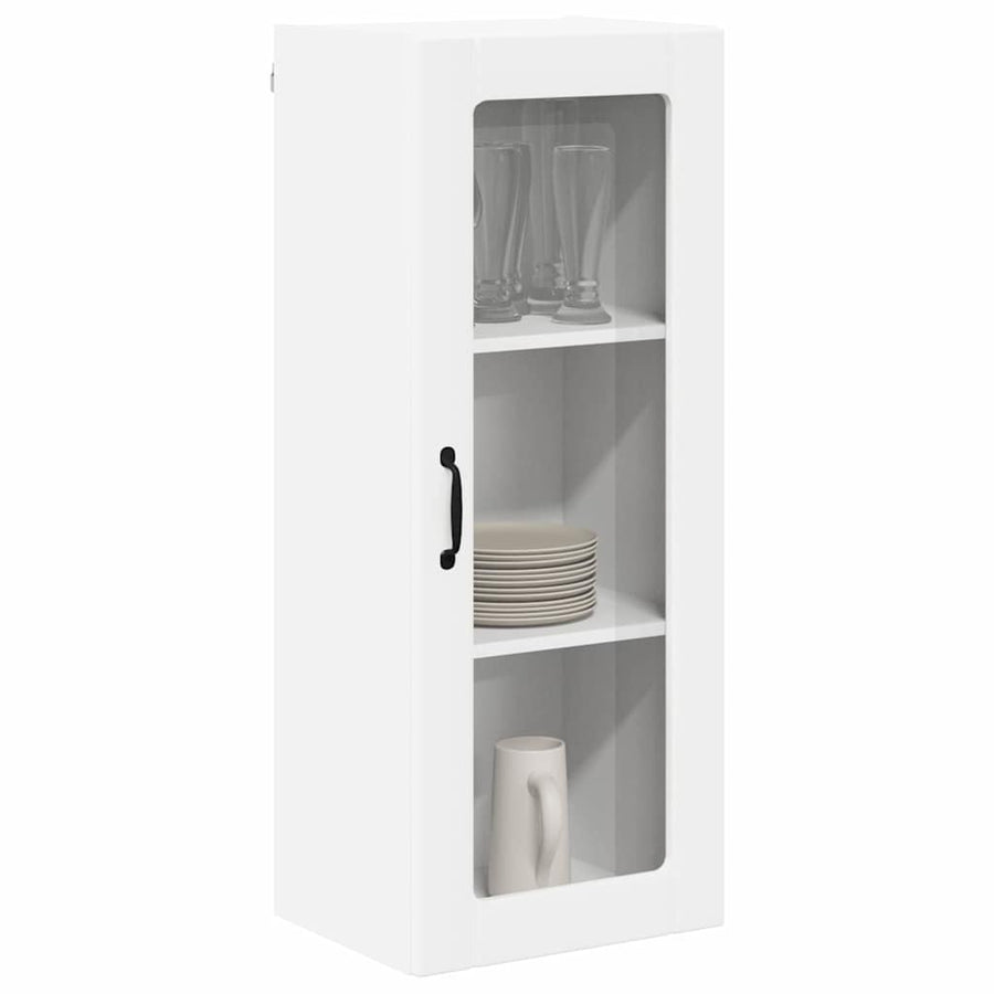 Keukenkast aan de muur Wit 40 x 31 x 100 cm Bewerkt hout