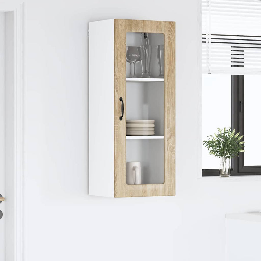 Keukenkast aan de muur met plank Sonoma Eiken 40 x 31 x 100 cm
