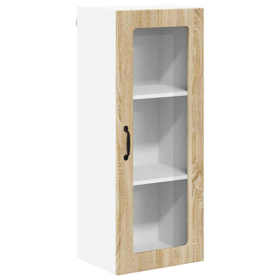 Keukenkast aan de muur met plank Sonoma Eiken 40 x 31 x 100 cm
